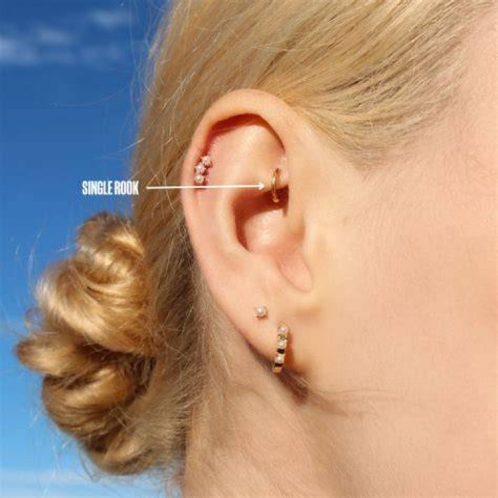 What is a rook piercing?