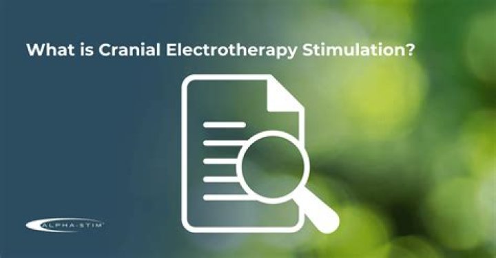 What is cranial electrotherapy stimulation?