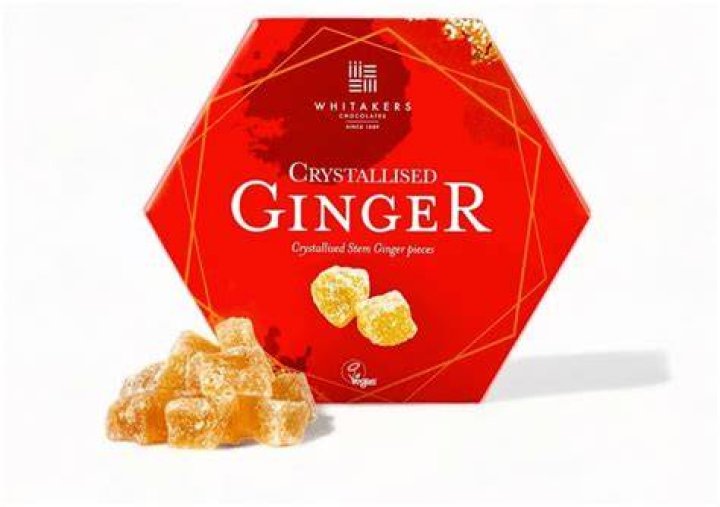 What is crystallised ginger?