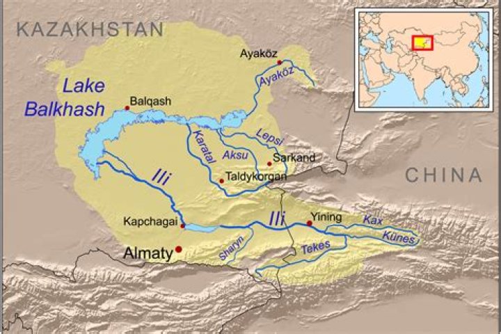 What is lake balkhash?