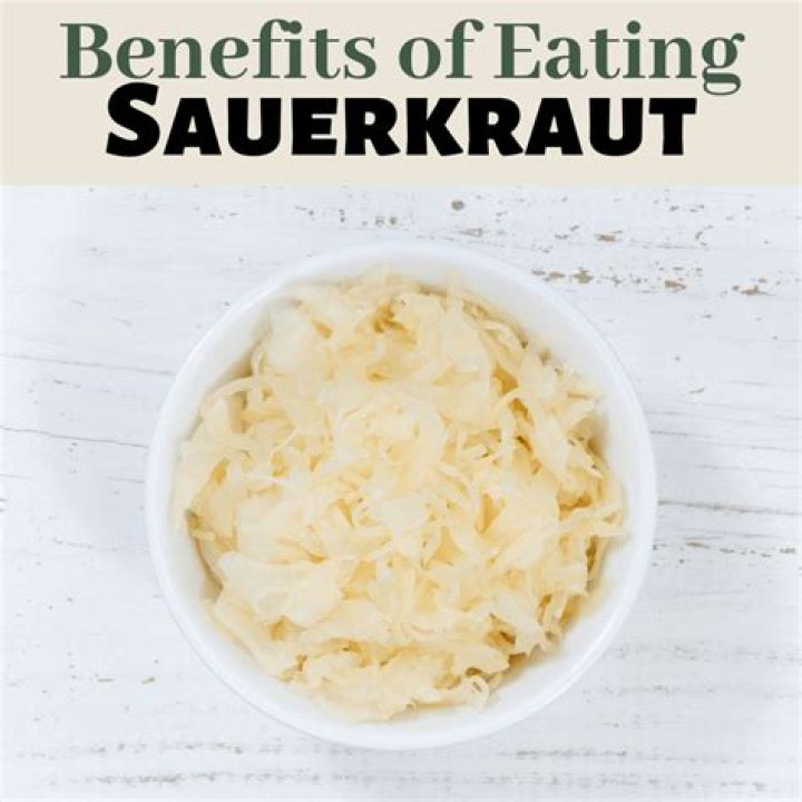 What is sauerkraut good for?