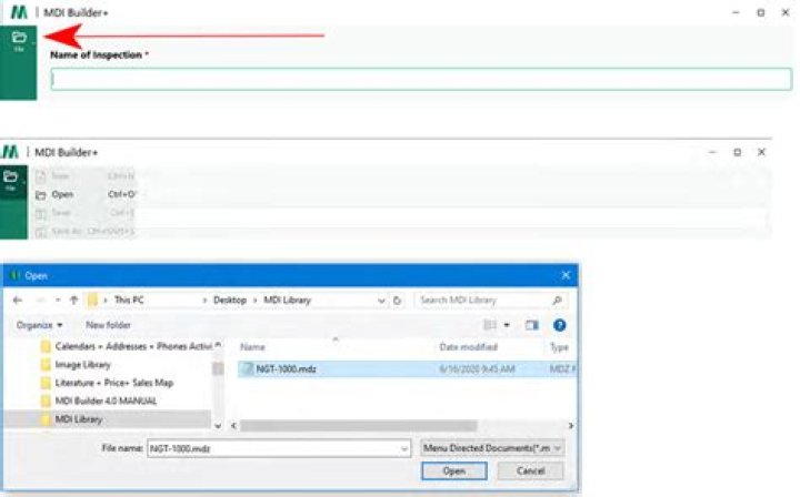 Whats an mdi file?