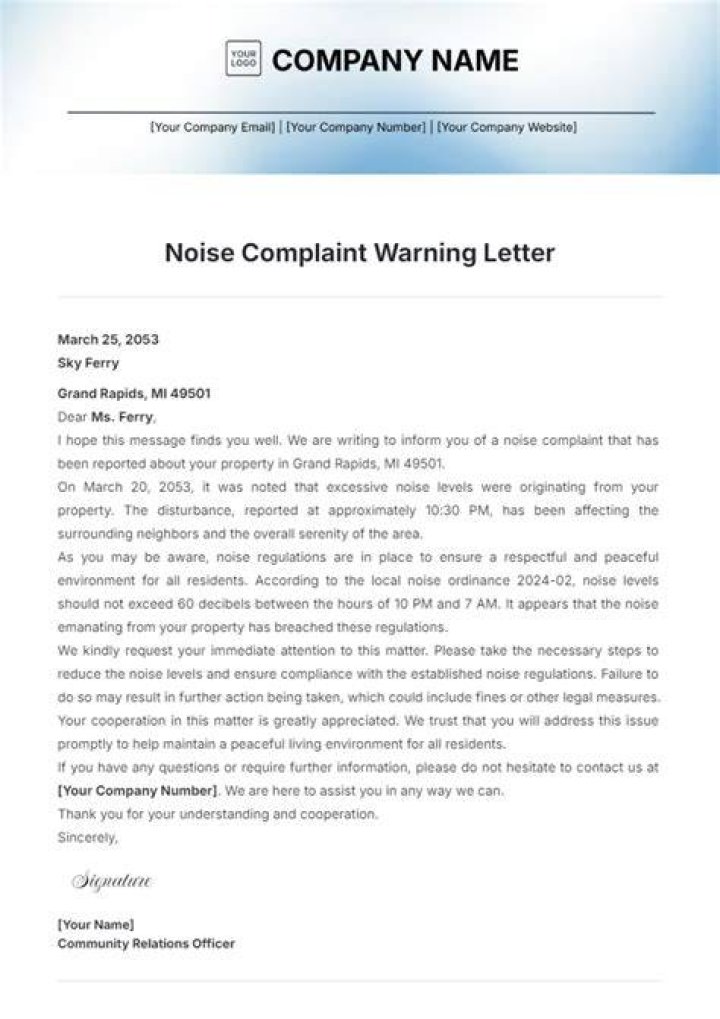 When can you legally make a noise complaint?
