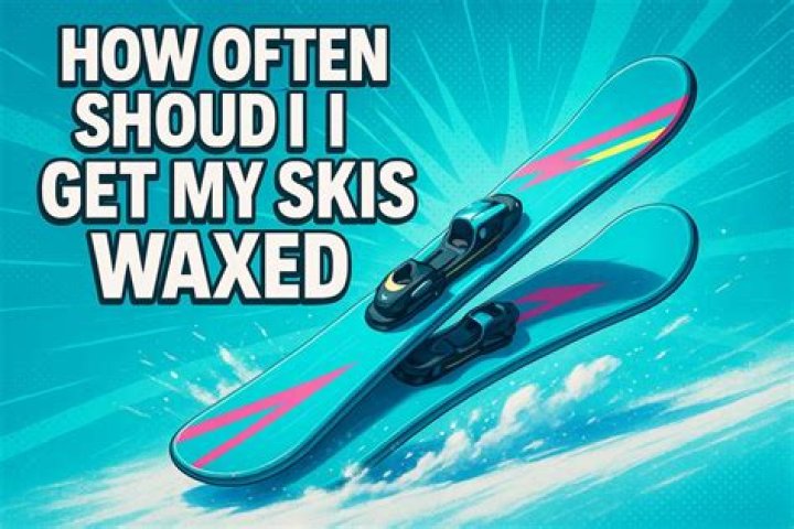When do skis need to be waxed?
