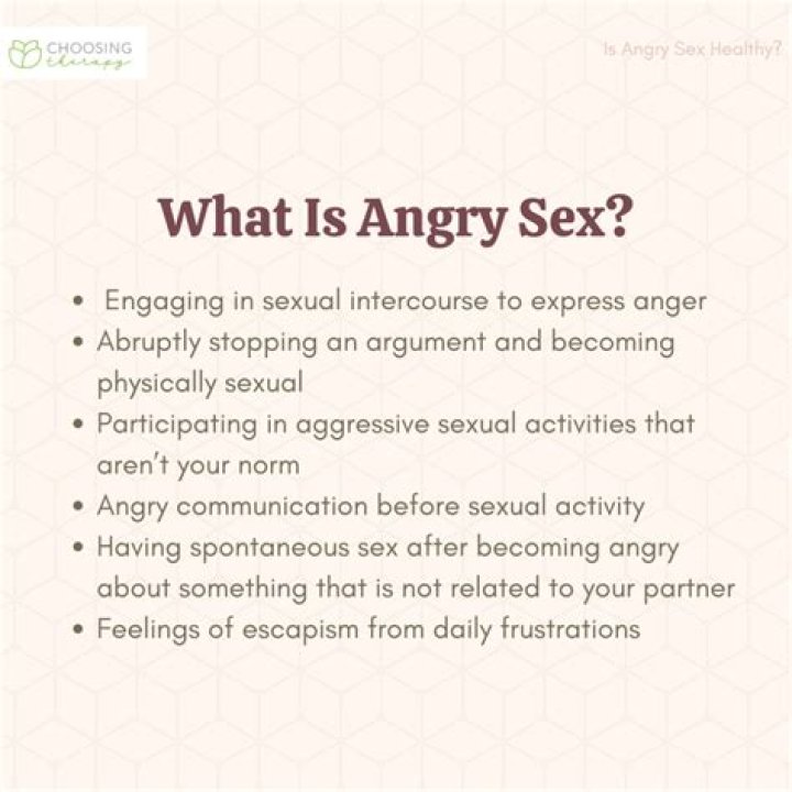 When hubby is angry?