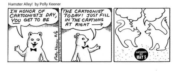 When is cartoonist day?