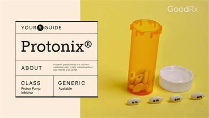 When to take protonix?