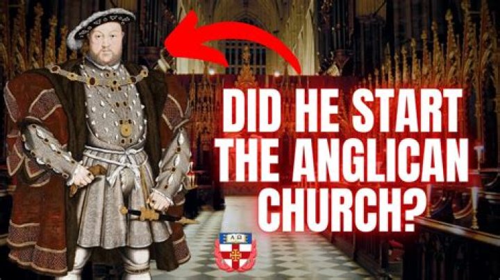 When was anglicanism formed?
