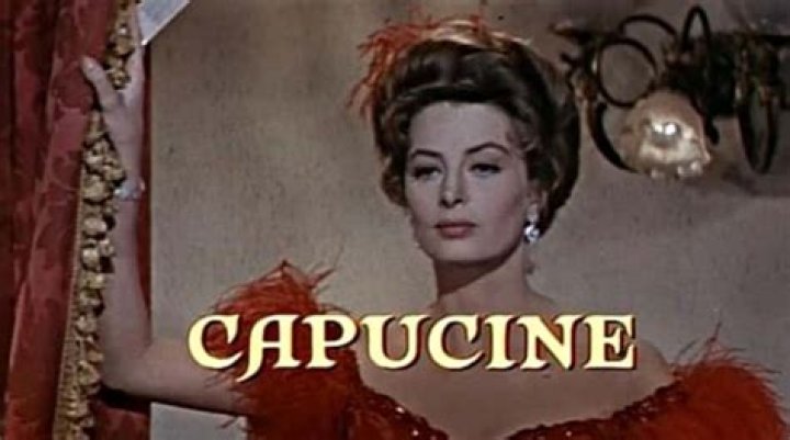 When was capucine born?