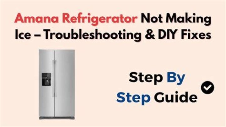 When was my amana fridge made?