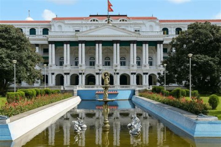 When was singha durbar built?