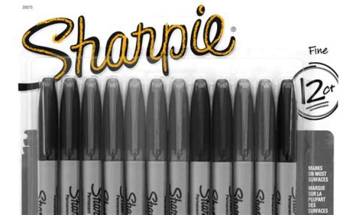 When were silver sharpies invented?