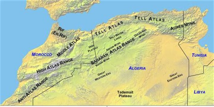 Where are the rif mountains?