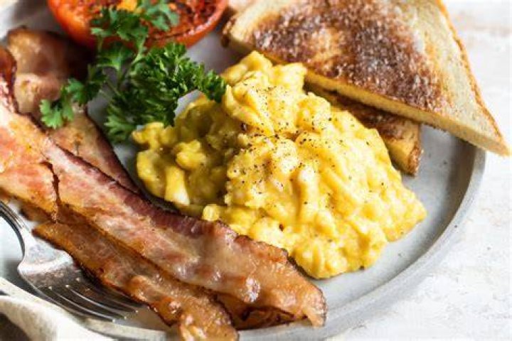 Where did bacon and eggs originate?