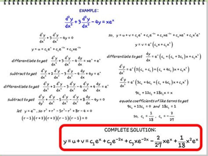 Where differential equations are used?