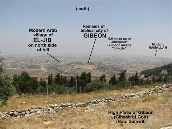Where is gibeon in the bible?