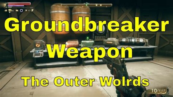 Where is groundbreaker weapon?
