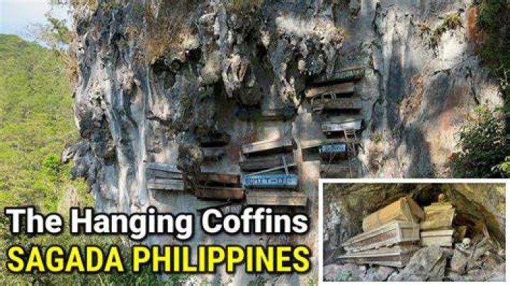 Where is hanging coffins located?