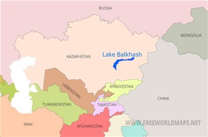 Where is lake balkhash?