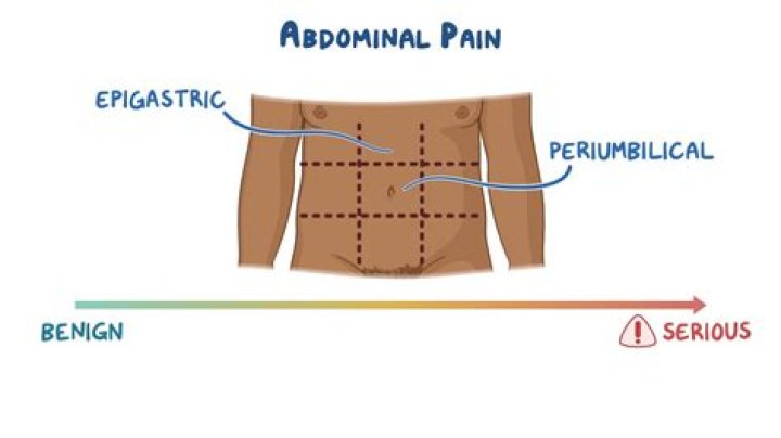Where is periumbilical area?