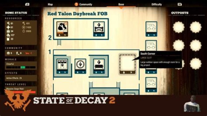 Where is red talon state of decay 2?