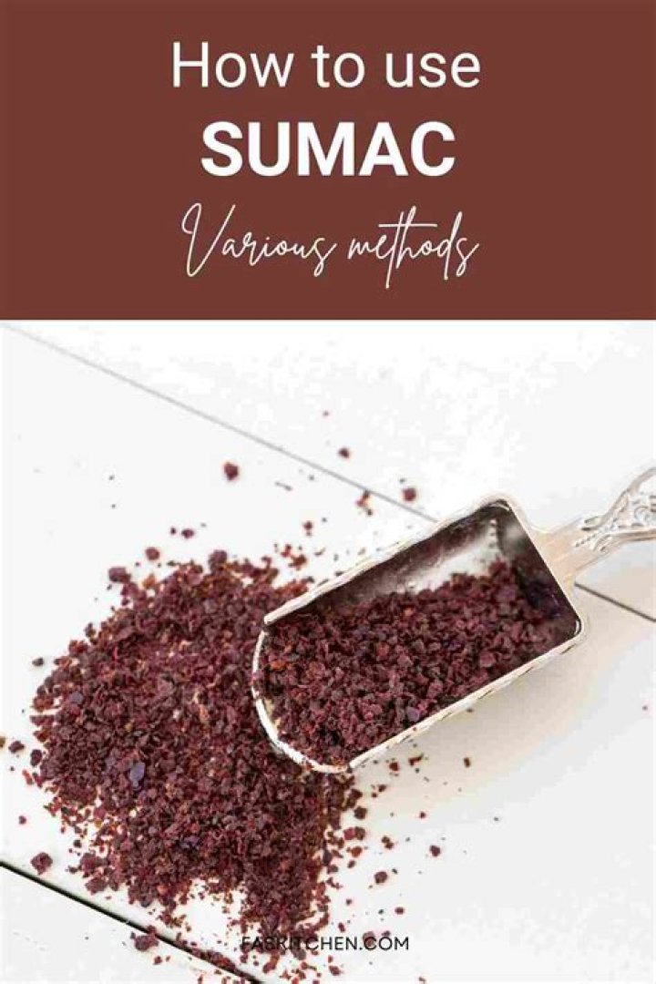 Where to use sumac?