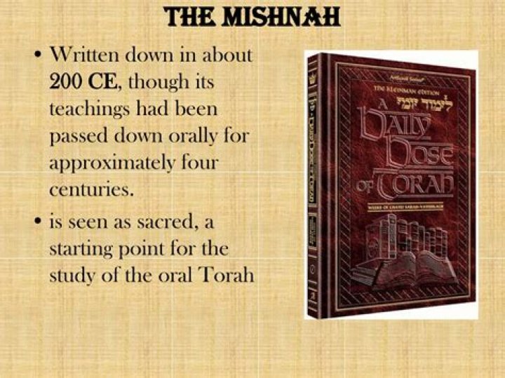 Where was the mishnah written?