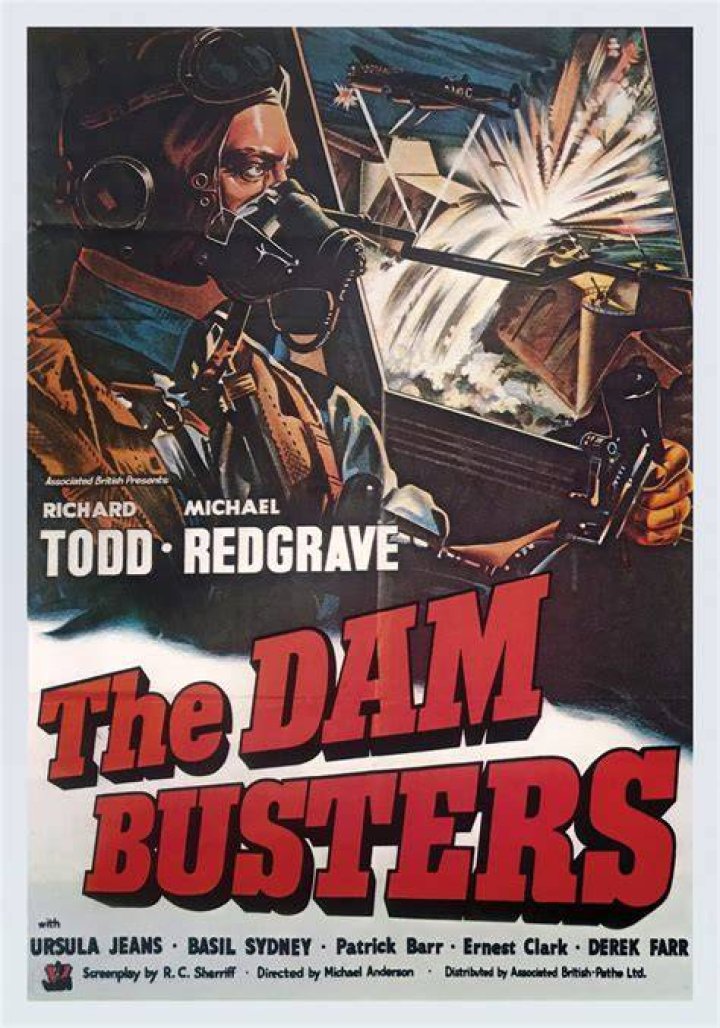 Which airfield was the dambusters filmed at?