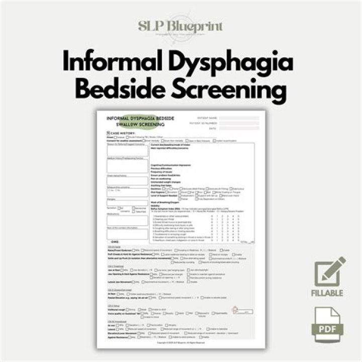 Which code represents dysphagia screening?