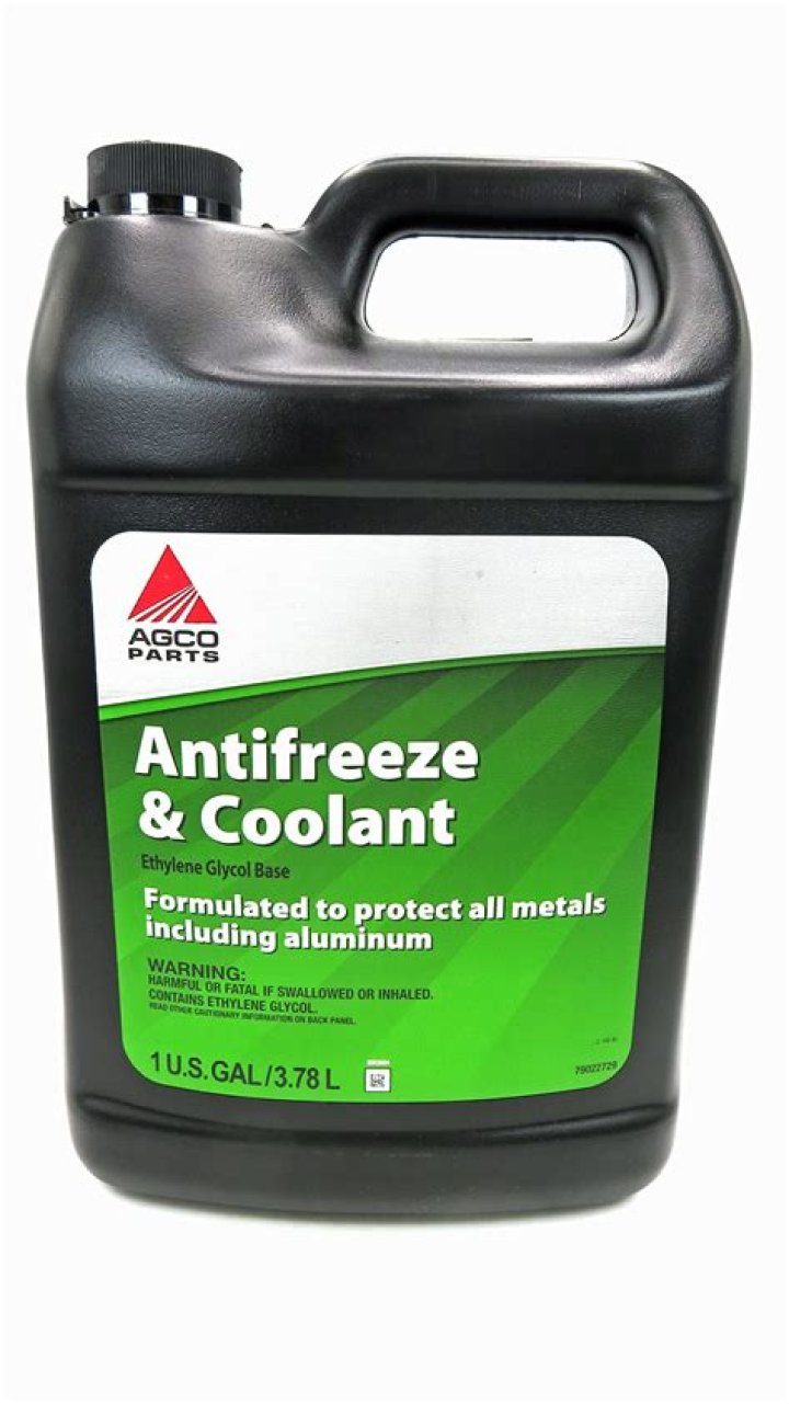 Which coolant have ethylene glycol?