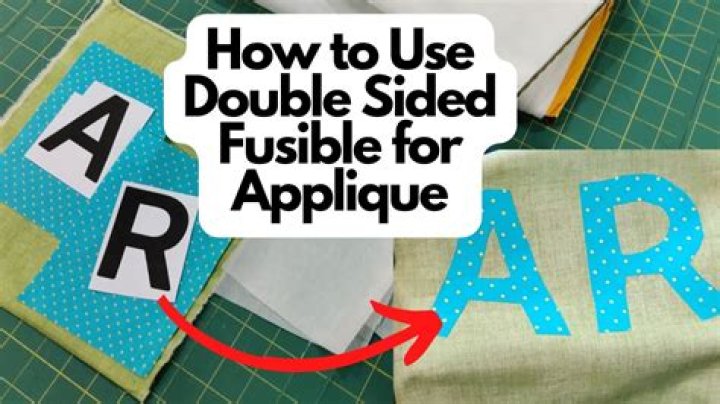 Which interfacing for applique?