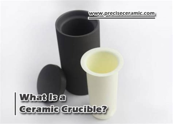 Which material is used for making crucibles?