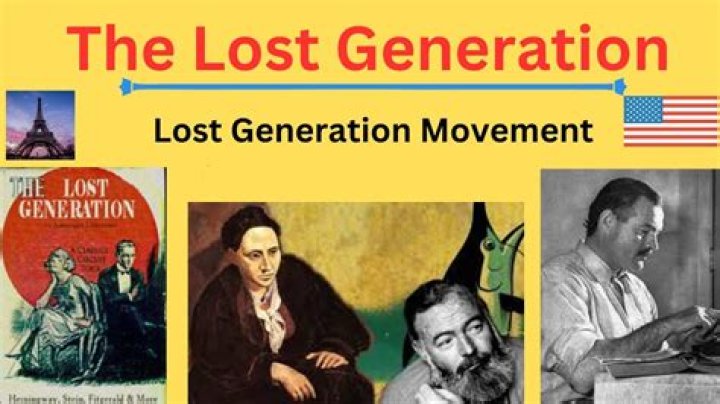 Which of these fields was the lost generation associated with?