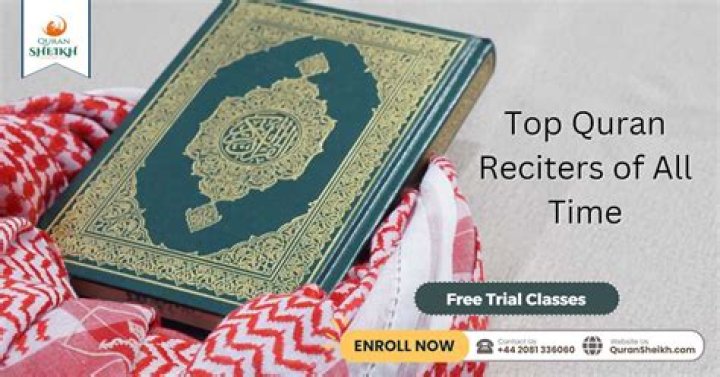 Which quran reciter is the best?