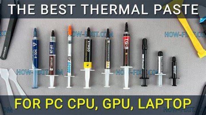 Which thermal paste is best for laptop cpu?