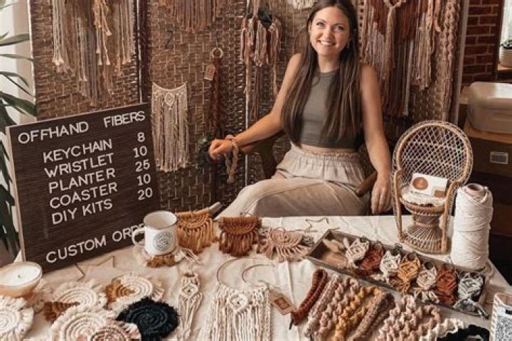 Who introduced macrame craft from holland to england?