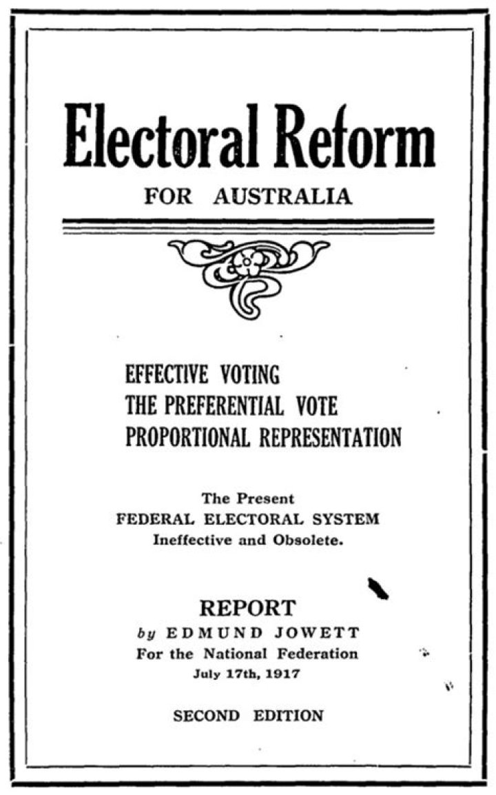 Who introduced preferential voting in australia?