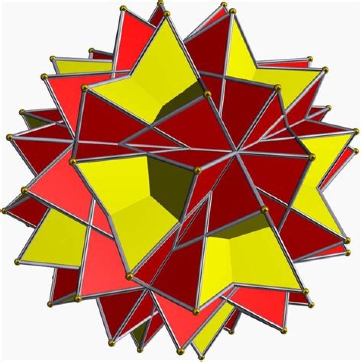Who invented the great stellated dodecahedron?
