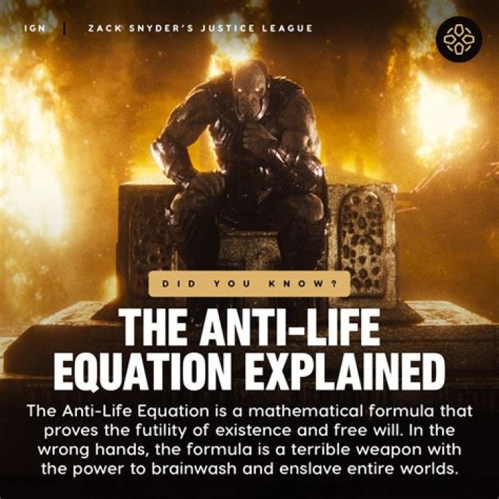 Who is immune to the anti life equation?