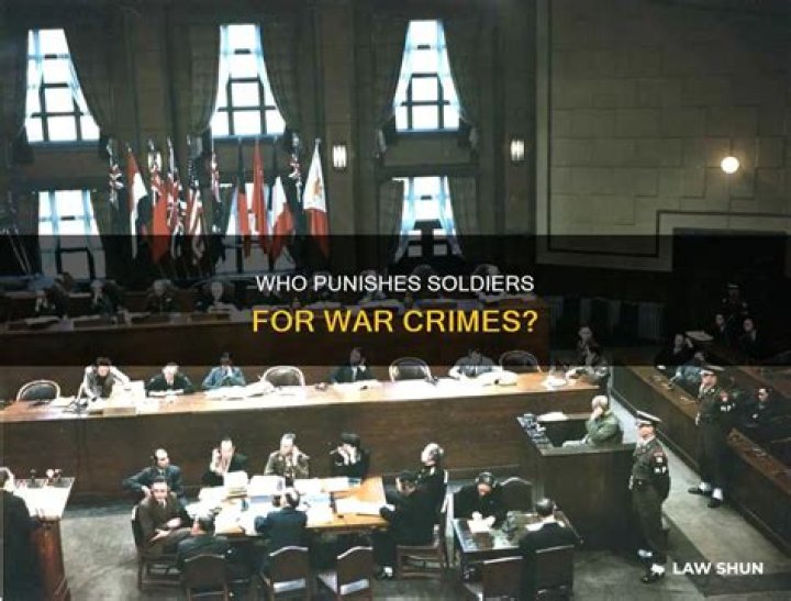 Who punishes war crimes?