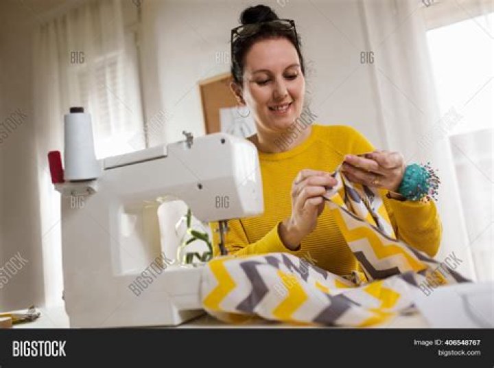 Who use sewing machine?