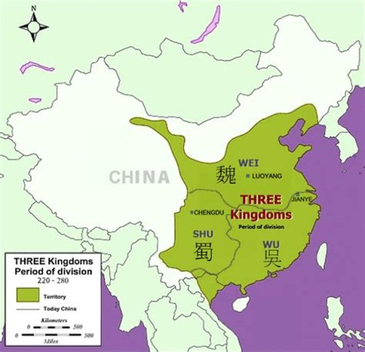 Who won between wu wei and shu?
