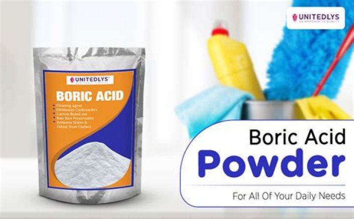 Why boric acid is used as carrom powder?