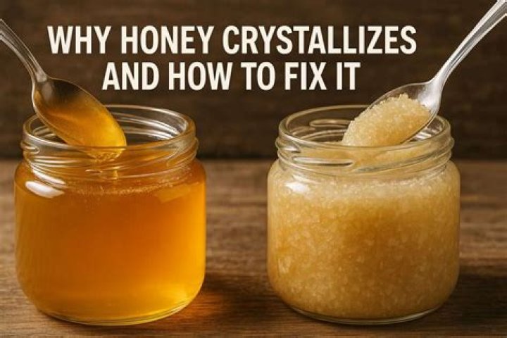 Why do honey crystallized?