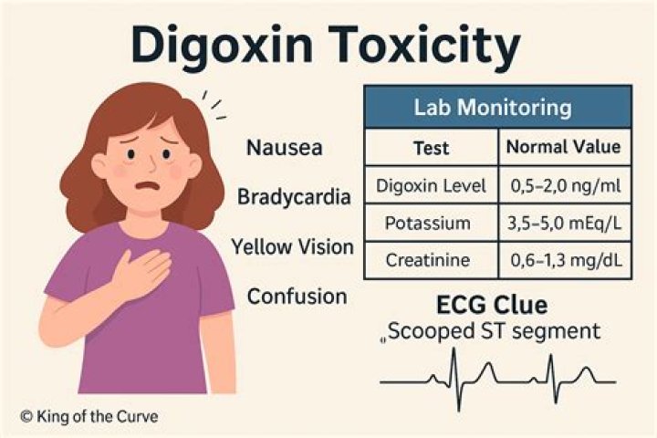 Why is digitalis toxicity common?