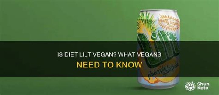 Why isn't lilt vegan?