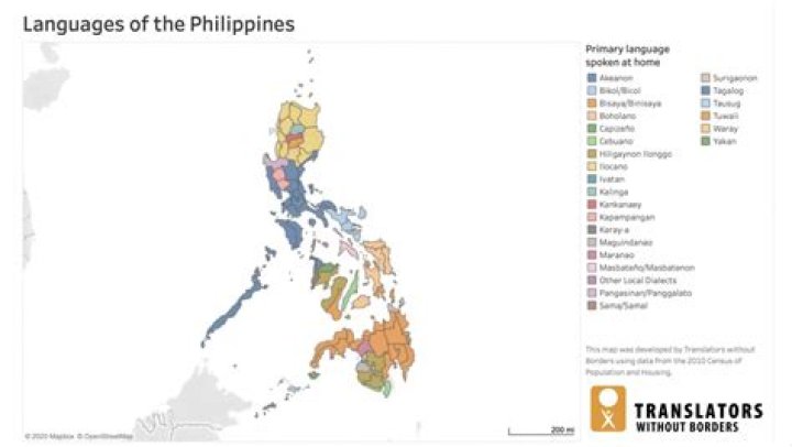 Why tagalog is the national language?