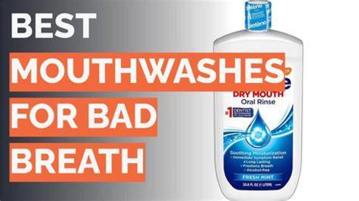 Will mouthwash help with bad breath?