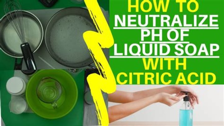 Will neutralize soap suds?
