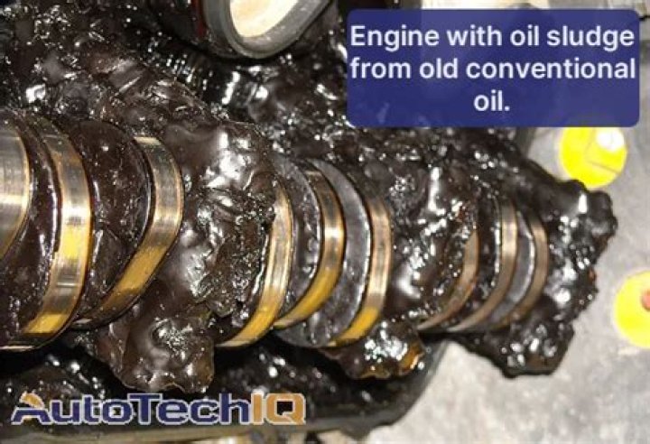 Will synthetic oil sludge?